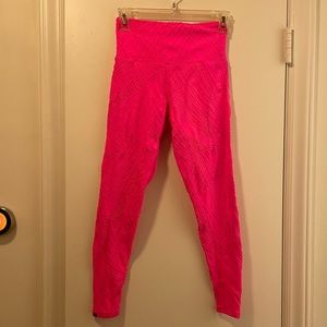 Onzie Hot Pink Leggings-size S/M